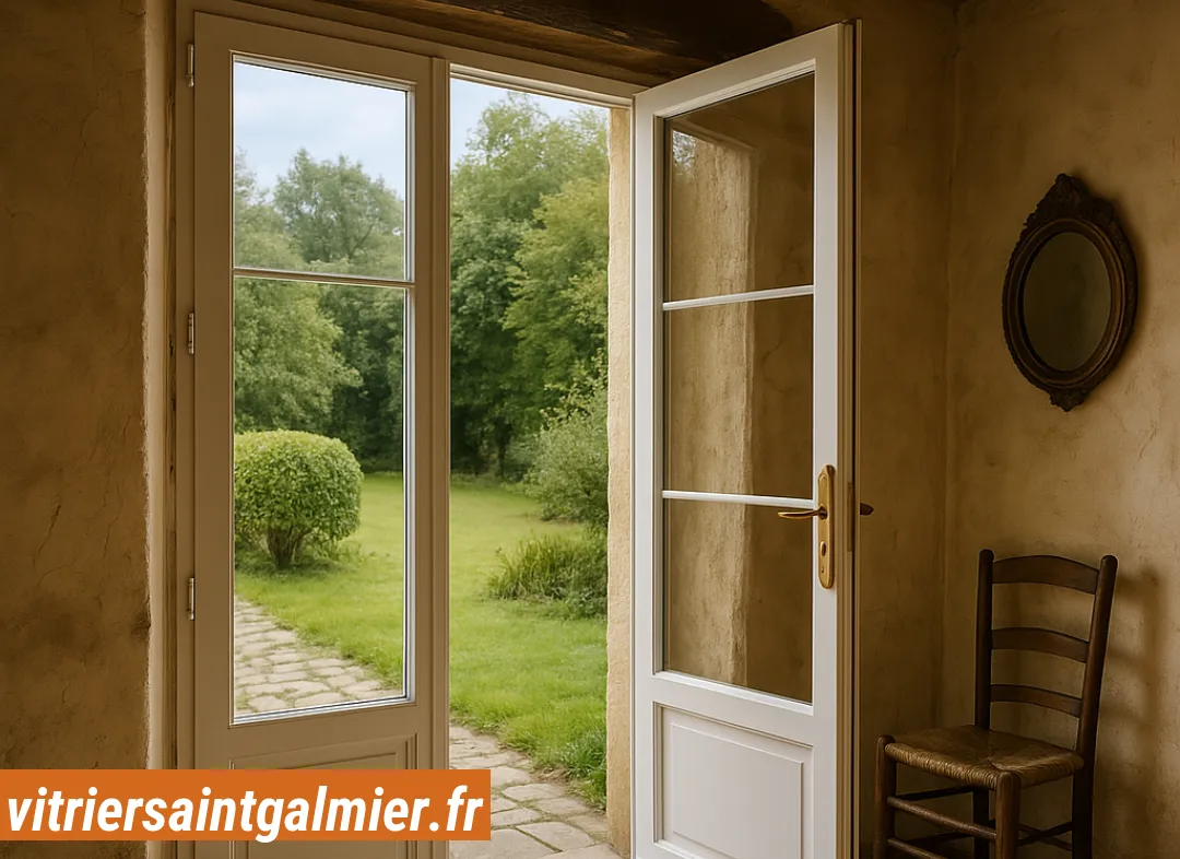 Installation de fenêtre en PVC Saint-Galmier